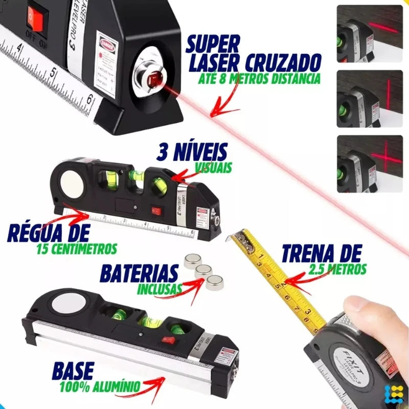Trena Laser Pro 4 em 1